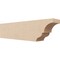 Ekena Millwork 4in. W x 6in. H x 24in. L Asheboro Woodgrain TimberThane Rafter Tail, Primed Tan RFTUR04X06X24ASHRCPR - alternate 1